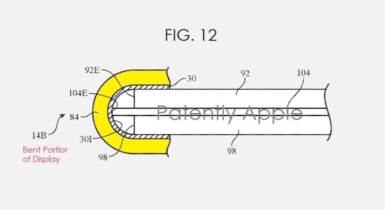 Apple получила 49 новых патентов, в том числе на обратную связь для Apple Pencil, OLED-дисплей с активными изогнутыми краями