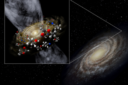 На краю Млечного Пути обнаружен звездный «кокон» со сложными органическими молекулами