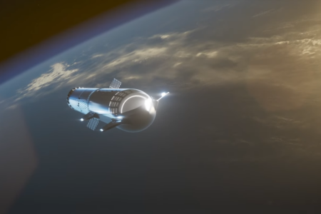SpaceX показала, как будет выглядеть пилотируемый полет Starship на Марс — с дозаправкой на орбите и возвращением Super Heavy